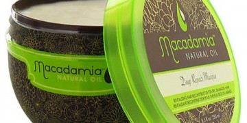 Macadamia natural na langis na malalim na pag-aayos ng masque