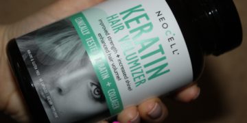 Keratin and collagen for hair