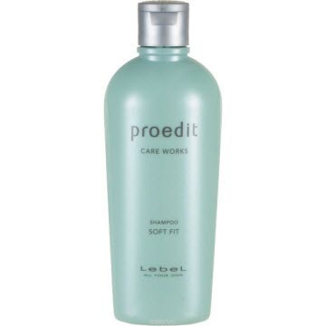 Lebel Proedit Soft Fit Shampoo - moisturizing shampoo for coarse hair
