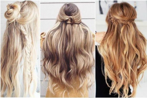 Hairstyles for long and medium hair