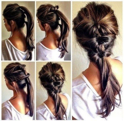 Hairstyles for school for long and medium hair