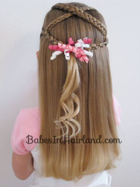 Holiday hairstyles for girls
