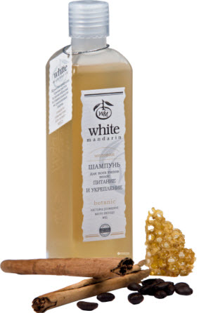White Mandarin Honey Shampoo for All Hair Types