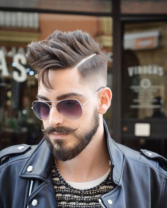 Fashionable men's haircuts, 2018