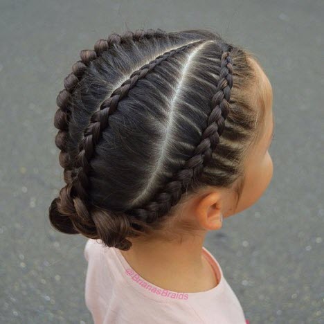 Foto de peinados para niñas.