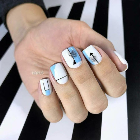 Hermoso diseño de uñas